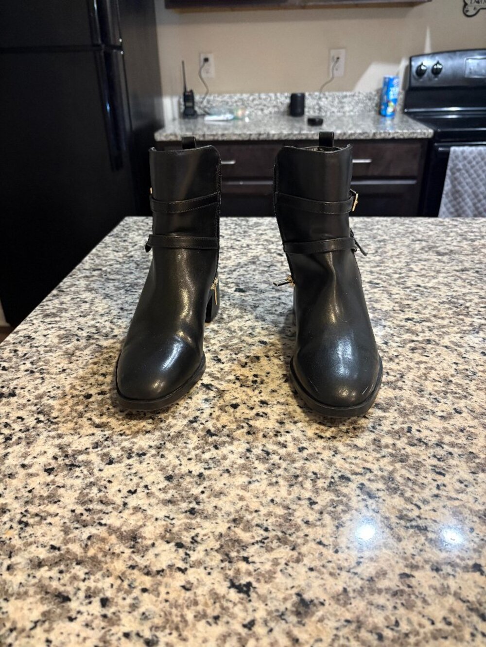 Black Calvin Klein Boots Size 7